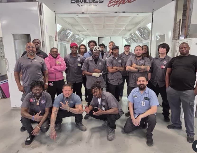 Hollywood Collision Center Gives Back to Broward County Technical Schools | Collision Repair Careers