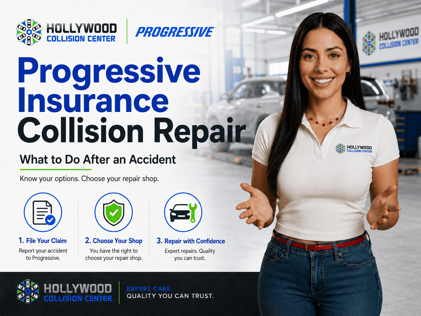 Progressive Insurance Collision Repair in Hollywood, FL: What to Do After an Accident