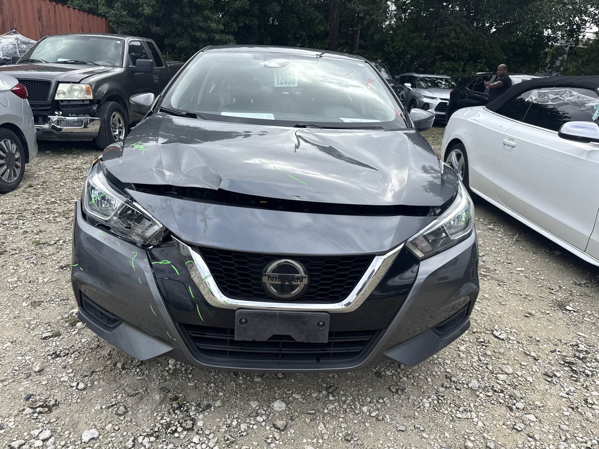 Before: Nissan Versa